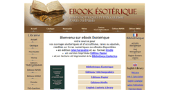 Desktop Screenshot of ebookesoterique.com